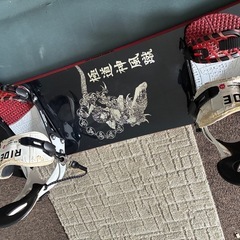 極道神風蹴 ヤクザカミカゼキック スノーボード セットの画像