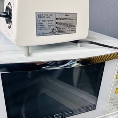 電子レンジ　冷蔵庫　トースターの画像