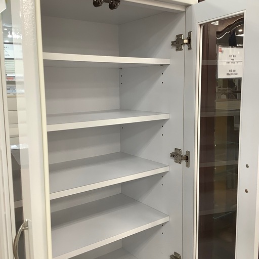 【軽トラ貸し出し無料！】2枚扉食器棚 入荷しました！
