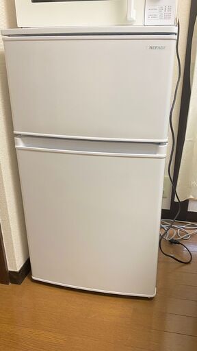 【3月中旬まで】冷蔵庫 85L 右開き 2ドア