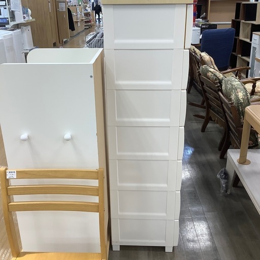 【軽トラ貸し出し無料！】Fits 7段プラチェスト入荷しました！