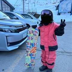 kidsスノボセットの画像