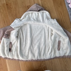 ❤️訳あり美品❤️rabyraby❤️リバーシブル　ボア　　ジャンパー　130か140の画像