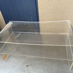 机　アクリル製 w80×h38×40cmの画像