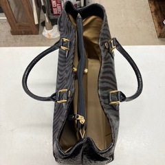 W2602-1386 ゼブラ柄バッグ　中古美品の画像