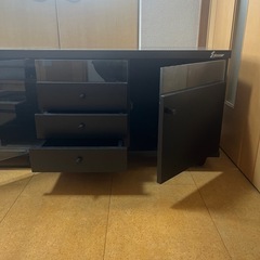 テレビ台収納家具キャスター付きの画像