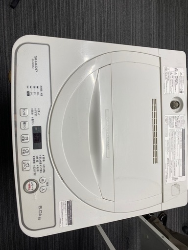 SHARP 6キロ洗濯機 (ひー) 谷町四丁目の生活家電《洗濯機》の中古