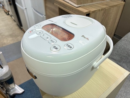 アイリス 炊飯器 極厚火釜 3合 中古 家電 階段 引越 引取 RC-MD30-W　