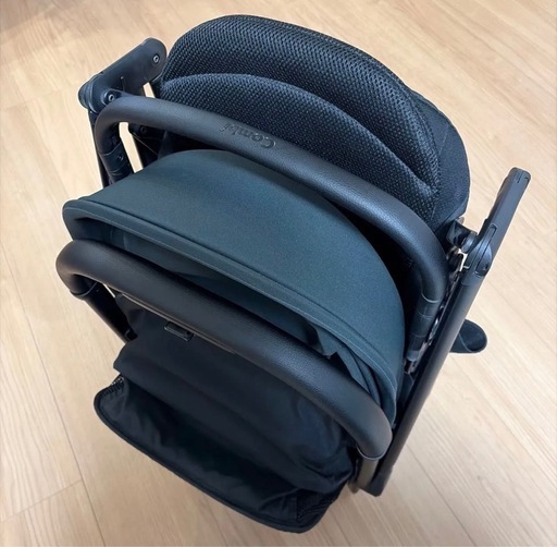 【美品】コンビ　オートNセカンド　ベビーカー　　フロントガード付き