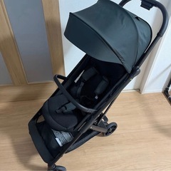 【美品】コンビ　オートNセカンド　ベビーカー　　フロントガード付きの画像