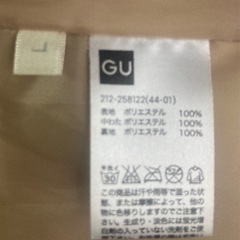 ＧＵ　中綿コートの画像