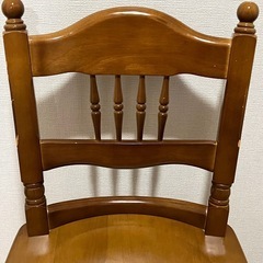 ミキモク 回転式ダイニングチェア 木製チェア 在庫4脚の画像