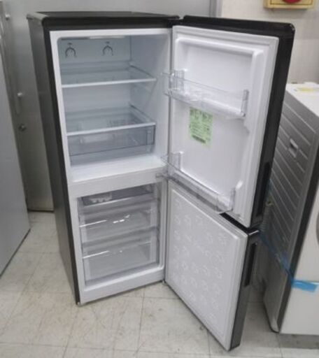 高年式! Haier 150L 2ドア冷蔵庫 JR-F15KS 黒 2025年製 ハイアール 冷蔵庫 100Lクラス 新生活 1人暮らし 苫小牧西店 高年式! Haier 150L 2ドア冷蔵庫 JR-F15KS 黒 2025年製 ハイアール