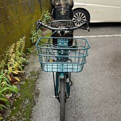 【整備済】Bridgestone 子供乗せ　電動アシスト自転車 バッテリー保証付（イーチャリティ那覇店）の画像