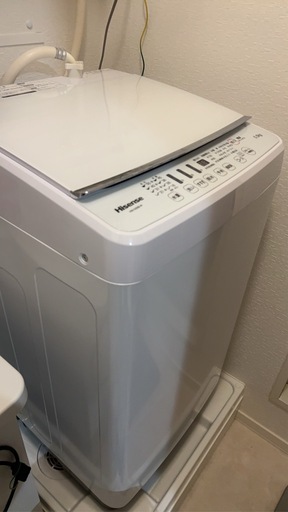 2021年式Hisense 縦型洗濯機 5.5kg