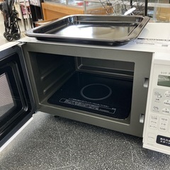 今2602-1362 SHARP オーブンレンジ RE-F163-W 2023年製 ホワイト 通電確認済み キズ汚れ有りの画像