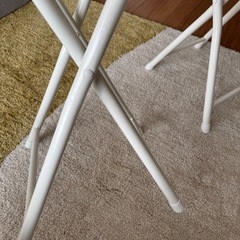 折りたたみ椅子　2脚セットの画像