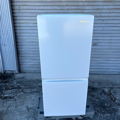 超美品ノンフロン冷凍冷蔵庫 ハイセンス 135L 2025年製
