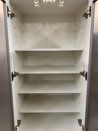 NTTスリム食器棚ハイサイズ2枚扉 (トレード八幡南店) 木屋瀬の収納家具 