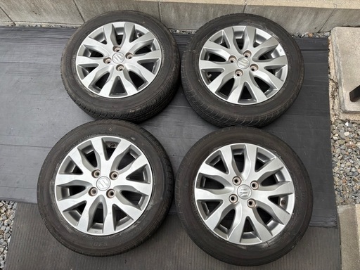 スズキ純正14インチ 24年 155/65R14 4本セット⛰️