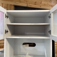 配達可【食器棚】クリーニング済み【管理番号0226】知の画像