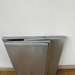 IKEA 組立前　シルバーラックの画像