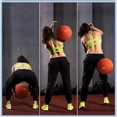 イエスフォーオール(Yes4All) スラムボール メディシンボール 筋力トレーニング フットボール クロスフィットワークアウト用 の画像