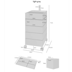 MARKET B 収納    MAGIS 360コンテナ リプロダクトの画像