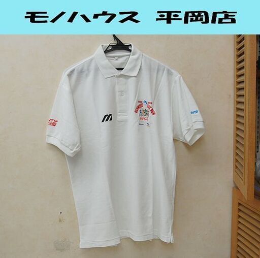 保管品 Coca-Cola Mizuno Tシャツ LLサイズ オリンピック デイ ラン ホワイト コカコーラ ミズノ OLYMPIC DAY RUN  札幌市 清田区 平岡