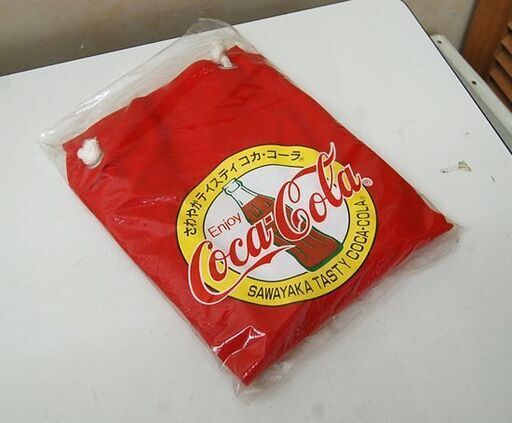 保管品 Enjoy Coca-Cola エプロン さわやか テイスティ コカ・コーラ イベント お店  札幌市 清田区 平岡