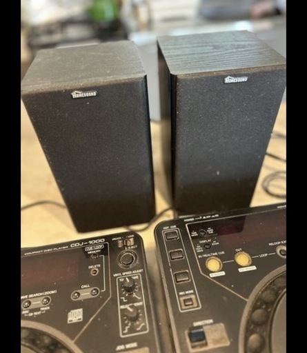 Pioneer COMPACT DISC PLAYER MODEL CDJ-1000（スピーカー付き）