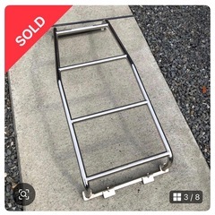 ランドクルーザー　70 リヤラダー　ハシゴ　リアラダーの画像