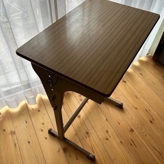 レトロ　机　椅子セットの画像