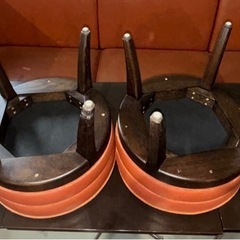 1人用丸椅子　4脚の画像