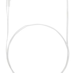 エレコム ステレオイヤホン マイク付 からまりを防ぐフラットケーブル 1.2m(Y型) iPhone/スマホ対応の画像