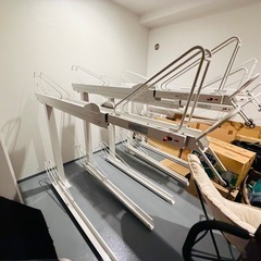 2段式サイクルラック×5台（未使用）の画像