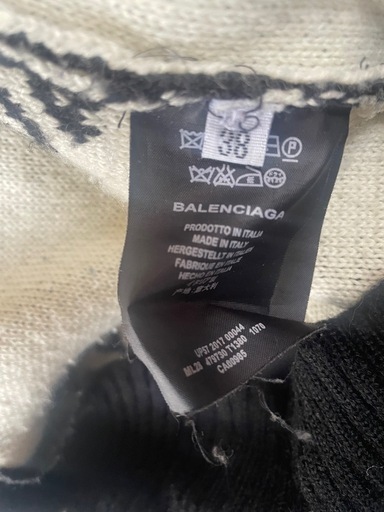 BALENCIAGA ニットセーター サイズ38