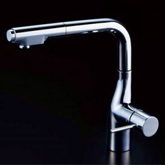 KVK DK12 L型シングルレバー式シャワー付き混合水栓　新品　ZZKM6361EC  クリナップの画像