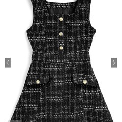 GRL ツイードミニワンピースの画像