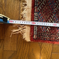 【市川市 】②パキスタン手織り　絨毯　約189×311cm の画像