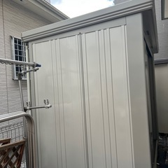 美品　タクボ 倉庫　物置 換気孔付き　直接引き取りの画像