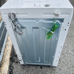 直接引き取り大歓迎⭐︎大阪府下又は近郊は配送設置込み🉑SHARP 4.5kg 全自動洗濯機 ES-G4E6-KW 2018年製/YMJ024-20の画像