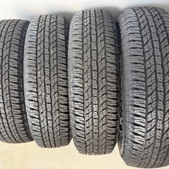 【未使用同等】ジムニー用 175/80R16 ヨコハマ ジオランダーAT + KEELER TA 16×5.5J 4本セット｜車検用購入の画像