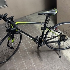 【美品】3日間限定出品　ロードバイクMERIDA RIDE80 2017年モデル専用空気入れ・スタンド付　即乗りOKの画像