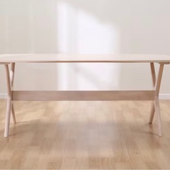 美品　ニトリ ダイニングテーブル／作業机の画像