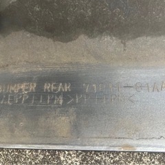 ジムニーJB23純正前後バンパーセットの画像