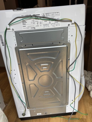極美品 Hisense 2022年製 洗濯機 6kg 最短10分洗濯ステンレス槽