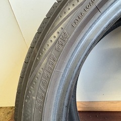 215/45/17夏ヨコハマ2本の画像