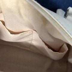 【INGNI】ホワイト ショルダーバッグ 合成皮革の画像