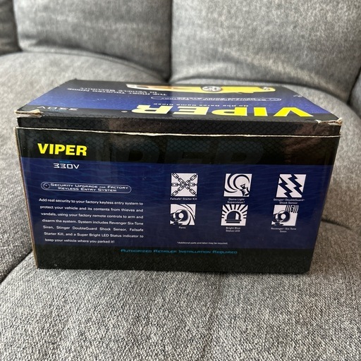 sold out 未使用VIPER（バイパー)330Vカーセキュリティ